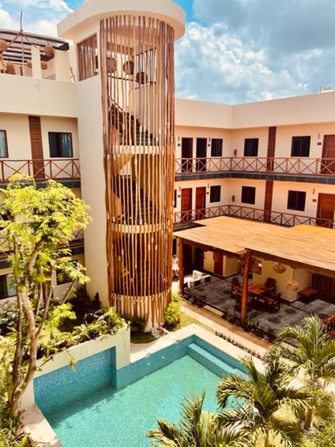 Hotel Manglar Suites Mahahual Exteriör bild