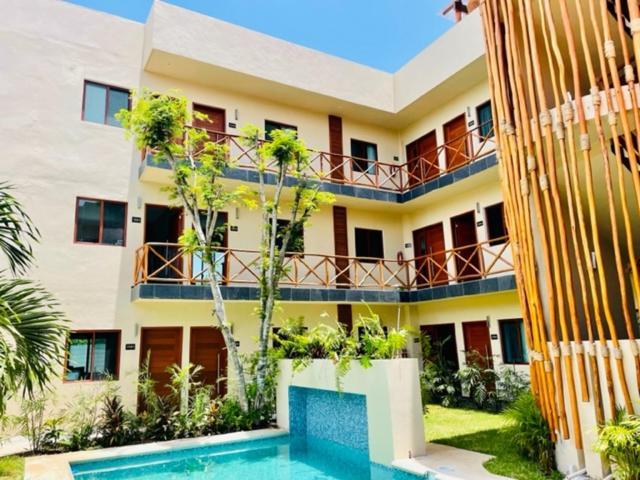 Hotel Manglar Suites Mahahual Exteriör bild