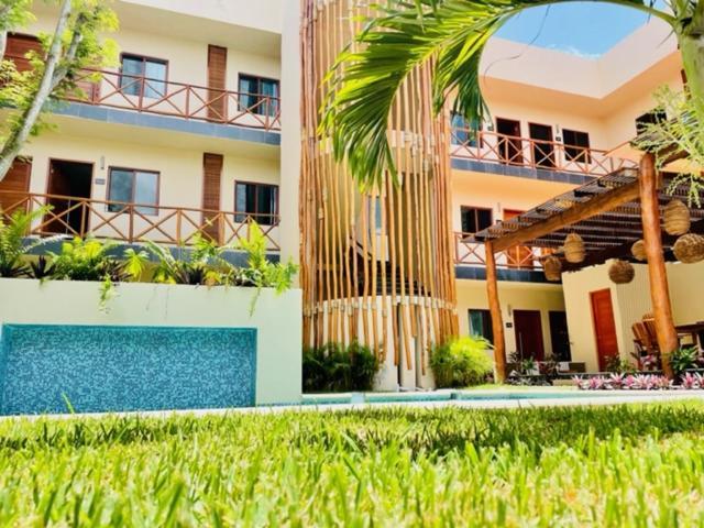 Hotel Manglar Suites Mahahual Exteriör bild